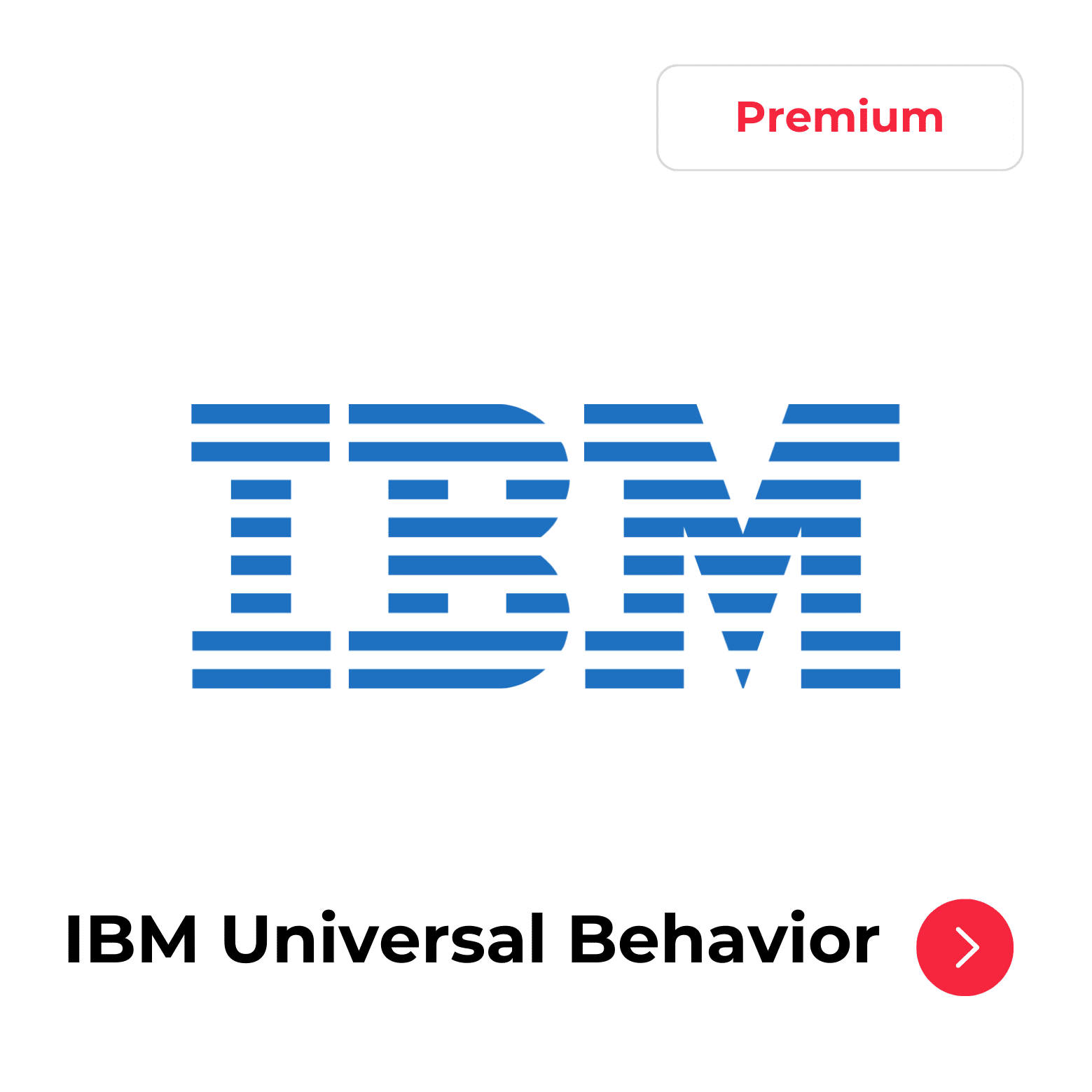 ReBid Integrations - IBM Universal Behavior - Rebid.co
